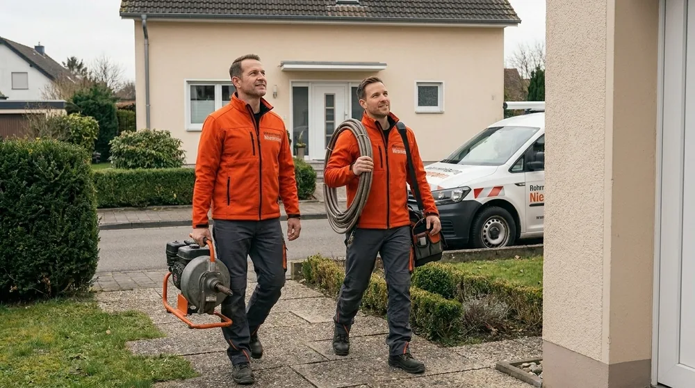 Anfahrt zum Kunden — Niemann-Brüder im Einsatz