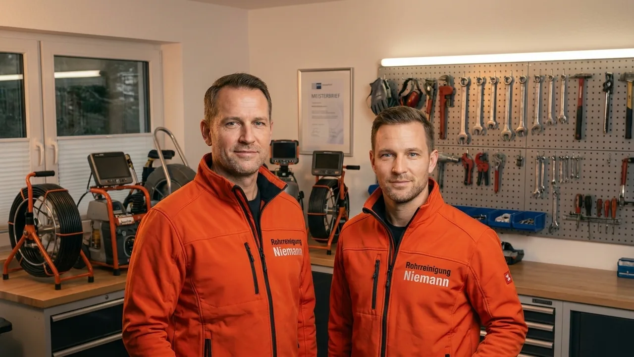 Thomas und Christian Niemann – Rohrreinigungsmeister-Brüder aus dem Familien-Meisterbetrieb